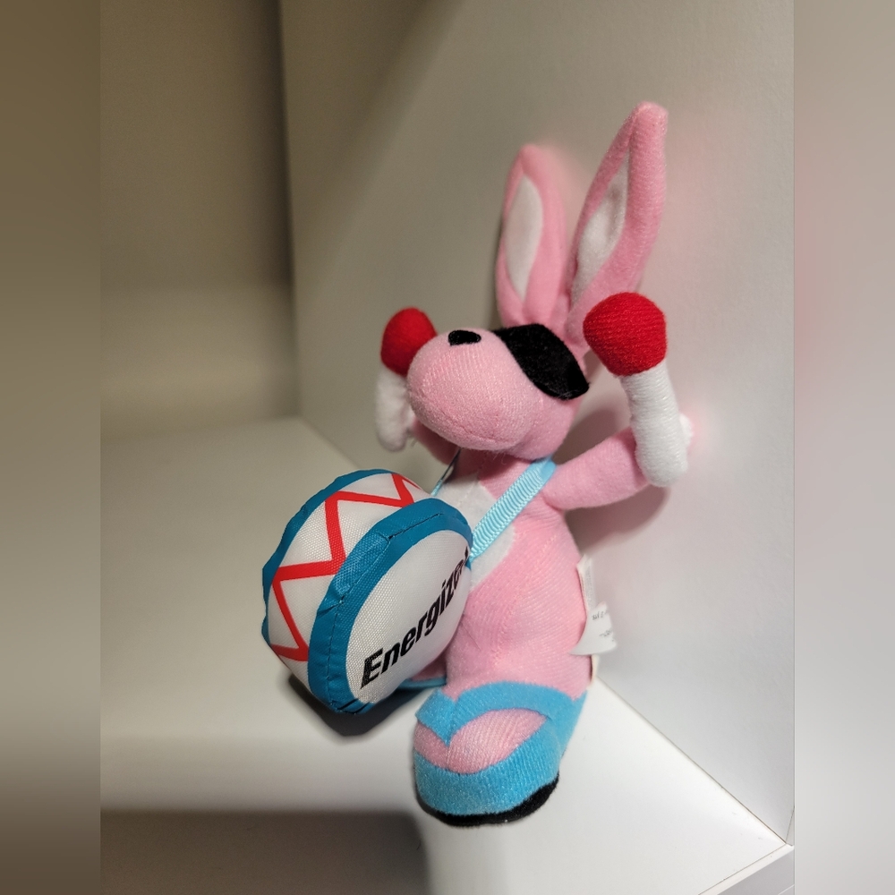 Authentic Energizer Bunny Rabbit Plush Stuffed Toy